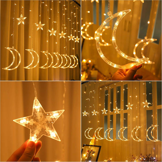 ستار هلال ونجوم رمضان