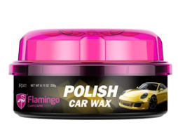 polish wax flamingo