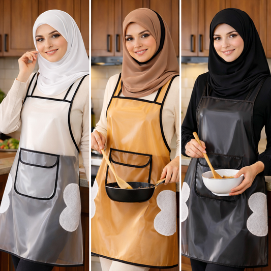 مازر المطبخ الشفاف المضاد للبقع