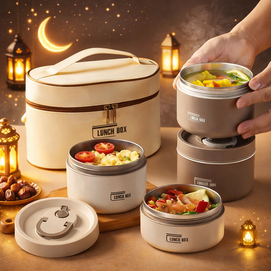 لانش بوكس 4 قطع خاص برمضان